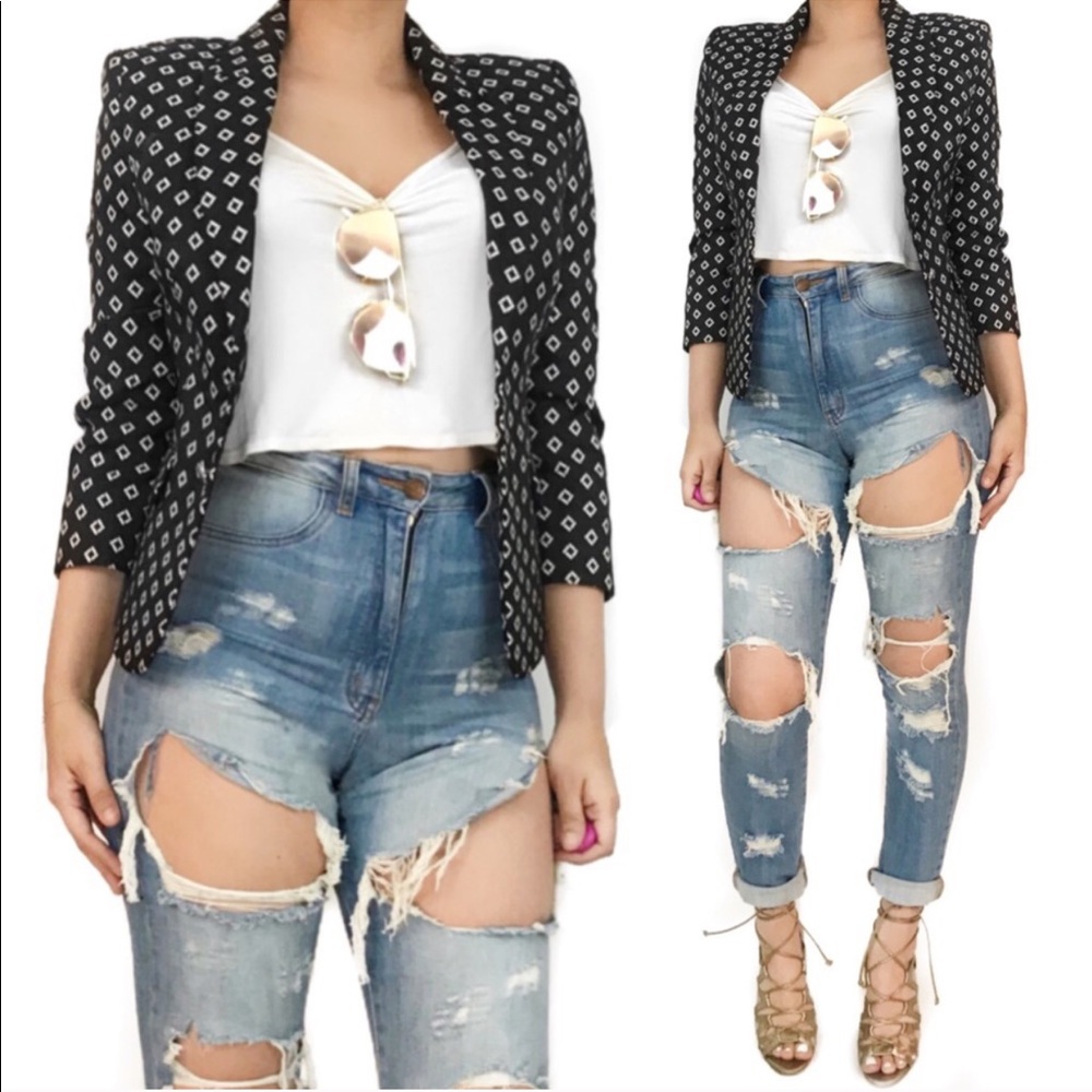 Vince Camuto print blazer - Picture 7 of 7